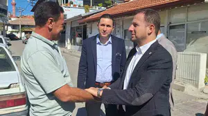 Ahmet Kılıç, Selendi'de esnafın taleplerini dinledi