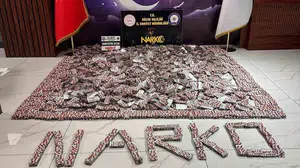 Düzce'de piyasa değeri 18 milyon lira olan uyuşturucu operasyonu