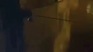 Biga'da sağanak yağış sonrası sokaklar göle döndü