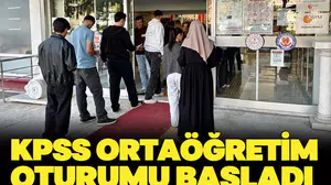 KPSS Ortaöğretim oturumu başladı: 2,9 milyon aday için sınav heyecanı