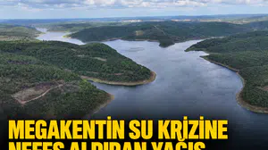 Megakentin su krizine nefes aldıran yağış: Barajlar bir günde yüzde 7 yükseldi