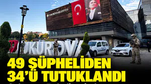 49 şüpheliden 34'ü tutuklandı: Çukurova Belediyesinde ihale ve rüşvet skandalı