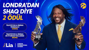 Turkcell’in 'Shaq diye 5G' reklam kampanyasına London International Awards’tan çifte ödül