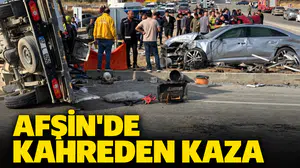 Afşin'de kahreden kaza: MHP milletvekili Zuhal Karakoç'un bulunduğu konvoy karıştı