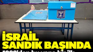 İsrail sandık başında: 1988'den bu yana bir ilk gerçekleşiyor