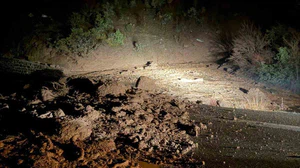 Bolu’da yol heyelan nedeniyle ulaşıma kapandı