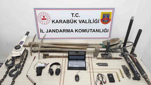 Karabük’te jandarmadan kaçak kazı ve uyuşturucu operasyonu