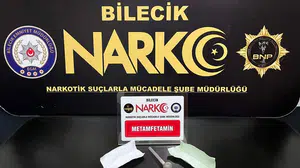 Bilecik'te narkotik operasyonu: Uyuşturucuyla yakalandı, 249 bin TL cezayı yedi