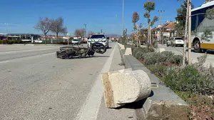 Karaman'da korkutan kaza: Çarpışmanın şiddetiyle karşı şeride savruldu