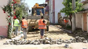 Yenipazar’da sokaklar baştan aşağı yenileniyor: Modern dokunuşlarla çehre değişiyor