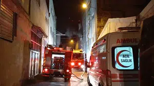 Bursa'da gece yarısı dehşeti: Tekstil atölyesi alevlere teslim oldu