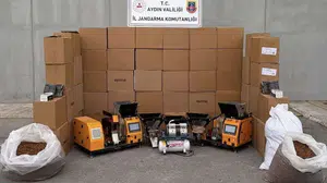 Efeler’de kaçak tütün operasyonu: Milyonluk vurgun jandarmaya takıldı