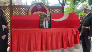 Kahraman gaziye veda: Samsun’da hüzünlü tören