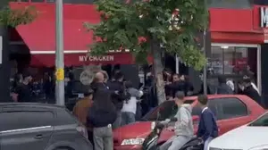 Eskişehir’de trafik durdu, yumruklar konuştu: Cadde ortasında şoke eden kavga