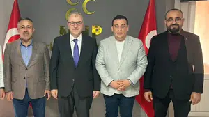 Bilecik siyasetinde birlik mesajı: AK Parti heyetinden MHP’ye nezaket ziyareti
