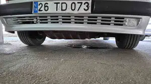 Otoparkta korku dolu anlar: Sızıntı fark edilince alarm durumuna geçildi