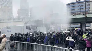 Mecidiyeköy’de 1 Mayıs gerginliği: Uyarıları dikkate almayan gruba polis müdahalesi