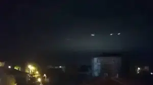 Sakarya semalarında gizemli geçit: Gökyüzündeki sıralı ışıklar paniğe neden oldu