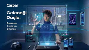 Teknoloji dünyasında 35 yıllık serüven: Casper'dan yapay zekâ destekli vizyon filmi