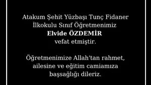 Eğitim camiasını yasa boğan acı haber: Genç öğretmen hayata veda etti