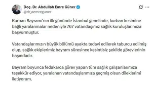 Kurban Bayramı bilançosu ağır oldu: İstanbul'da hastanelerin acil servisleri doldu taştı