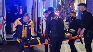 Çırağan Caddesi’nde dehşet anları: İki otomobil hurdaya döndü, 9 kişi hastanelik oldu