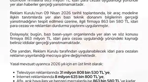 Otomotiv devine 863 milyon TL ceza iddiasına bakanlıktan yalanlama: Rakam değil, sıfır hatası