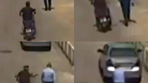 Mersin’de dehşet anları: Yolda yürürken motosikletli saldırıya uğradı