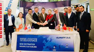 Gazipaşa-Alanya Havalimanı’nda Kazakistan heyecanı: Almatı ve Astana seferleri başladı