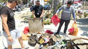 Turgutreis'te deniz dibi temizliği etkinliği düzenlendi
