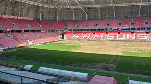 Samsunspor’da dev yenileme operasyonu: 19 Mayıs Stadı’nda zemin baştan aşağı değişiyor