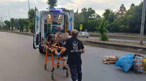 Aydın'da trafiğe kapalı alanda motosiklet kazası: 1 yaralı