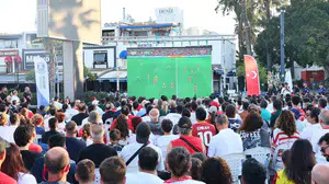 Dünya Kupası heyecanı Bodrum meydanı’na taşındı