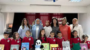 Masal kahramanları kağıttan çıktı, çocukların ellerinde hayat buldu: Palandöken'de renkli buluşma
