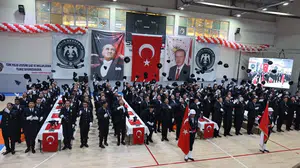 Merzifon POMEM’de 162 polis adayı mezuniyet sevinci yaşadı