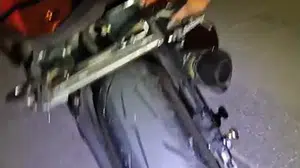 Manisa'da katlanır plakalı motosiklete 156 bin TL ceza