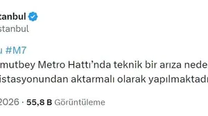 M7 hattında kabus dolu anlar: Yolcular raylara inip tünelde yürüdü