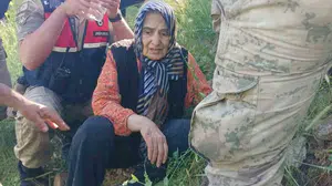 Korku dolu bekleyiş mutlu bitti: Alzheimer hastası Görsen teyze dere yatağında sağ bulundu