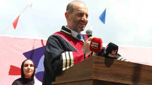 Ondokuz Mayıs Üniversitesi'nde mezuniyet sevinci