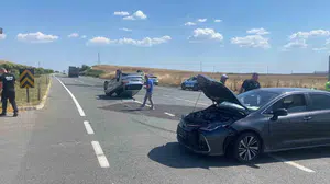 Muratlı'da kavşak kazasında 3 kişi yaralandı