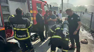 Eski belediye başkanının evinde kabus dolu dakikalar: 7 katlı binanın çatısı alevlere teslim oldu