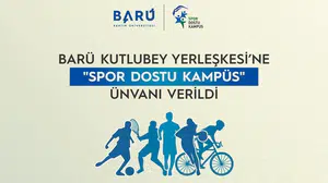 BARÜ'de hareketli yaşam tescillendi: Kutlubey Yerleşkesi artık 'Spor Dostu'