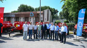 Büyükşehir'den kırsala 50 yeni yangın tankeri