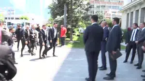 Nevşehir ve Keçiören belediye başkanları AK Parti genel merkezine geldi