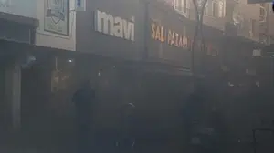 Balıkesir'de kurs merkezinde yangın