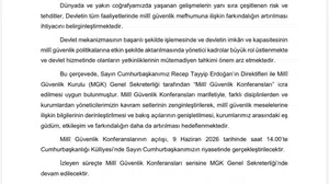 Devletin zirvesinde kritik buluşma: Milli güvenlik vizyonu için yeni dönem başlıyor