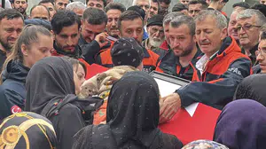 AFAD personeli Ömer Faruk Özkan son yolculuğuna uğurlandı