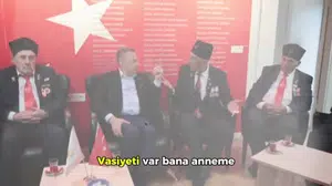 Fuat Oktay, Babalar Günü’nde Kıbrıs gazileriyle buluştu