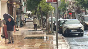 Düzce'de bunaltıcı sıcakların ardından yağmur serinletti