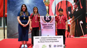 Kırklareli’de öğrencilere ödül kazandıran çevre projesi